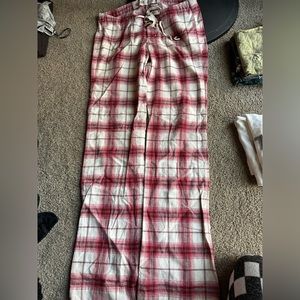 Plaid pj pants